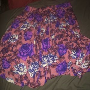Lularoe Madison size large! Gorgeous rose print